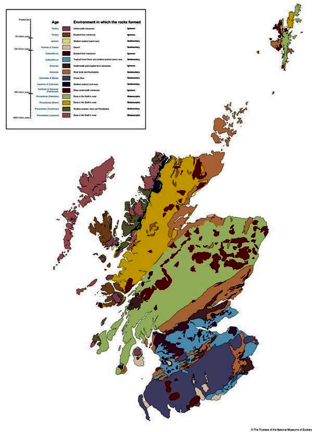 Bedrock Geology of Scotland