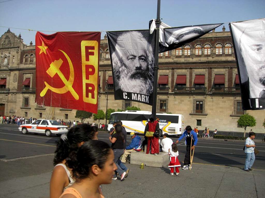 Mexico Communist Rally