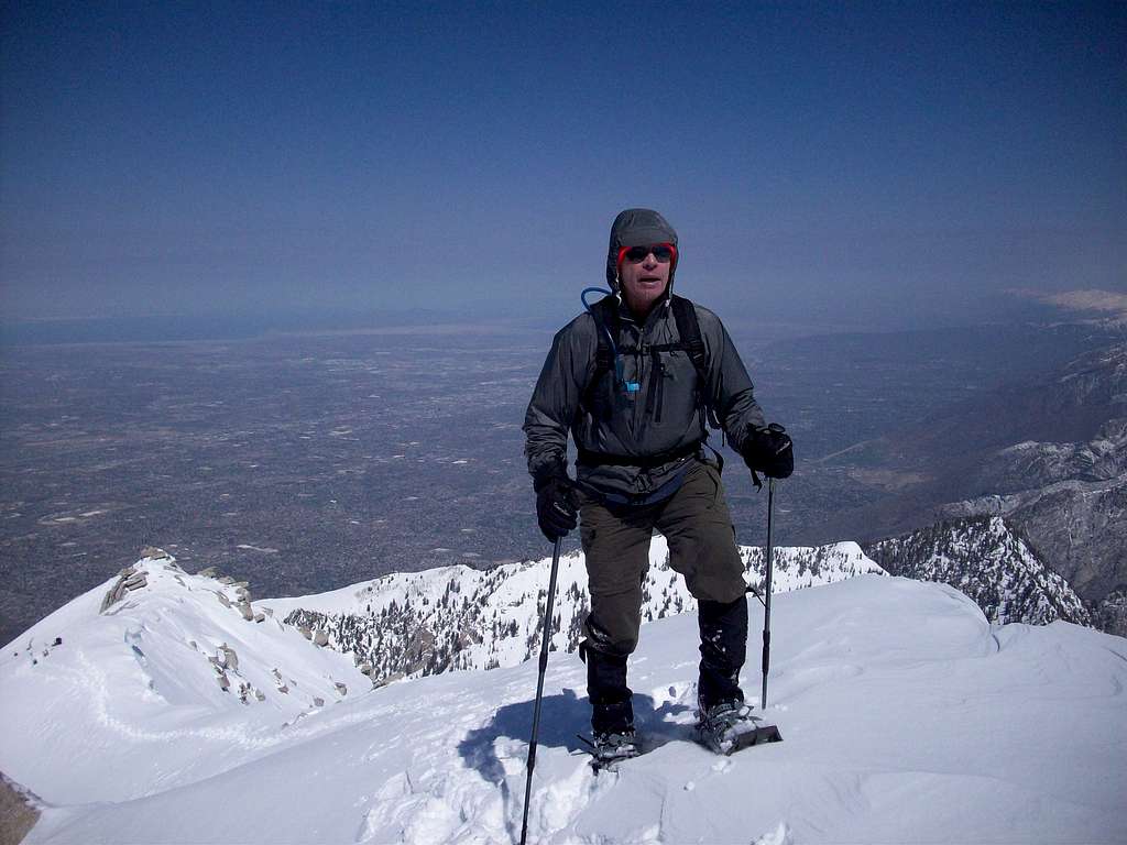 Brent W. at 11,000 feet