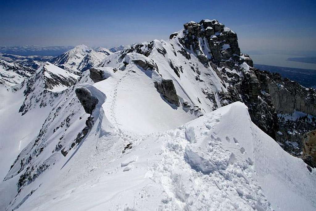 Lone Peak Winter Ascent