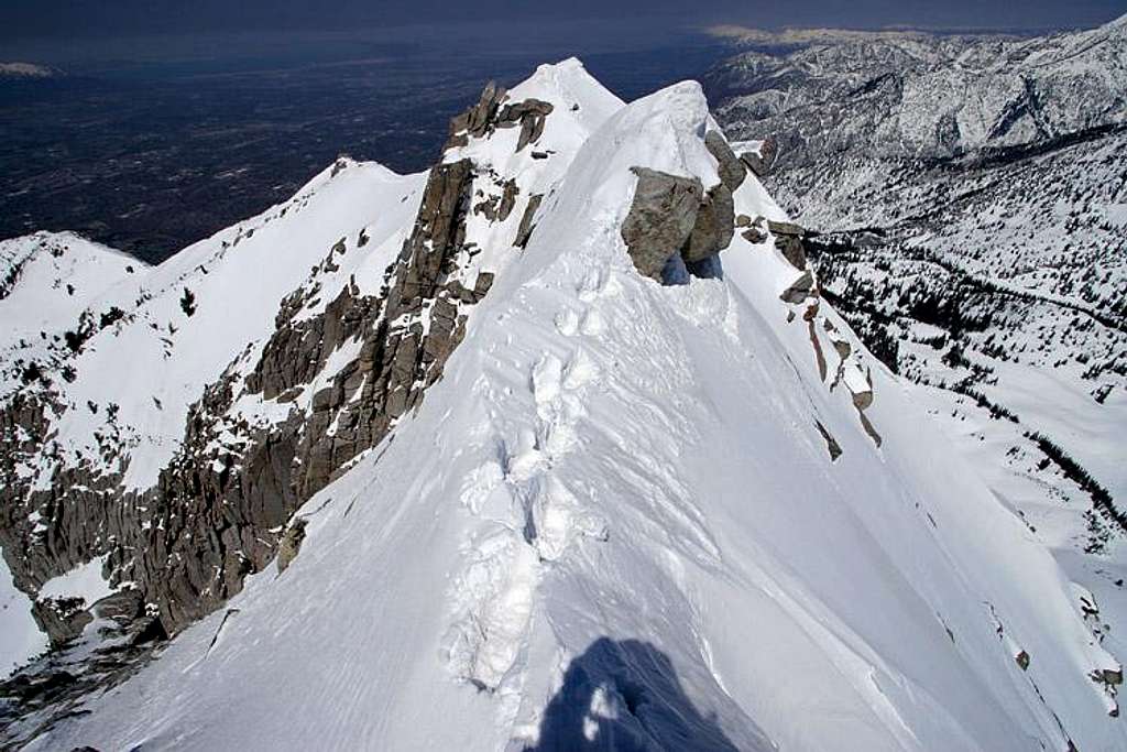 Lone Peak Winter Ascent