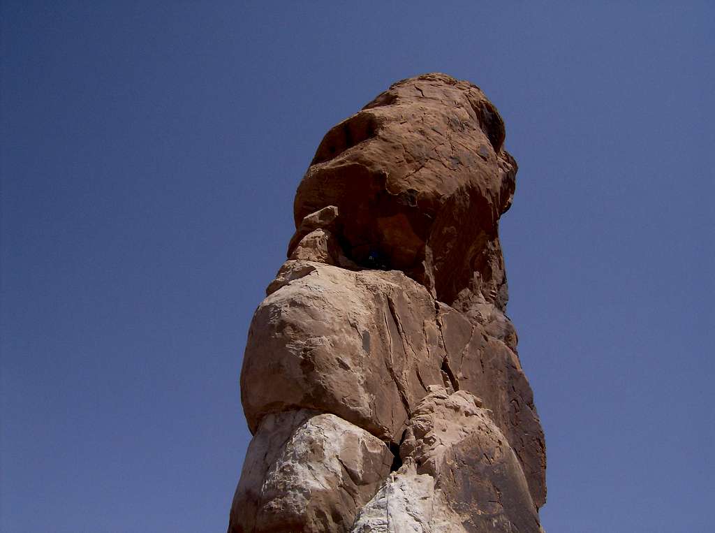 Unknown climber on Dark Angel 4/26/08