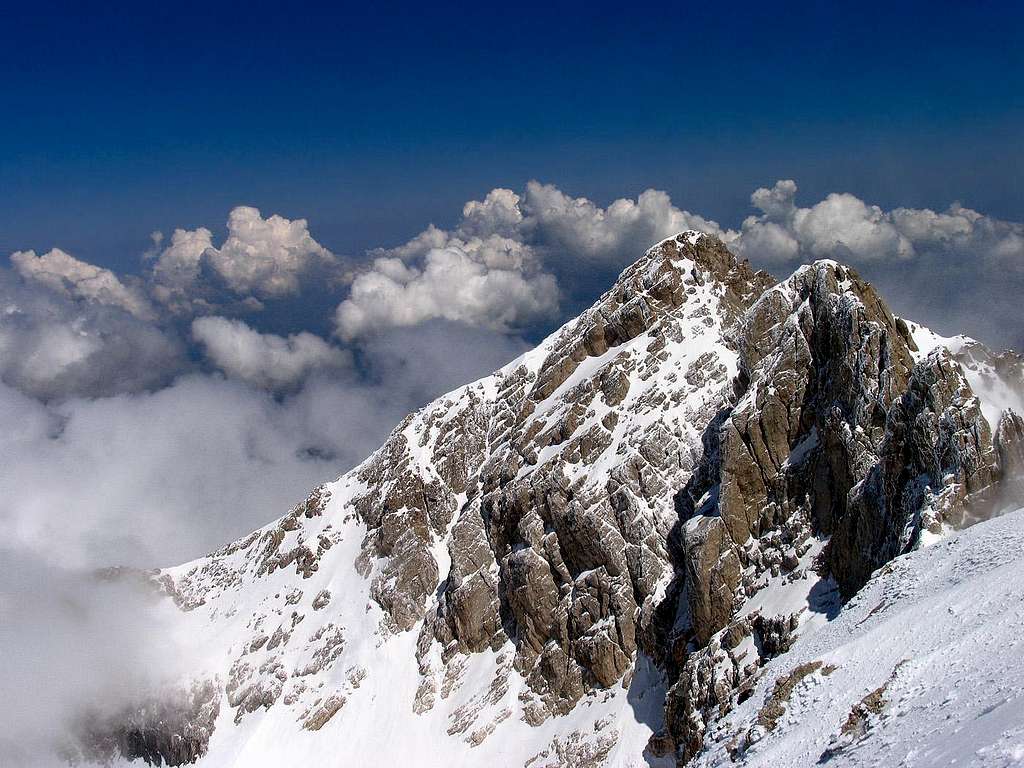 Eastern summit, Central summit and Torrione Cambi