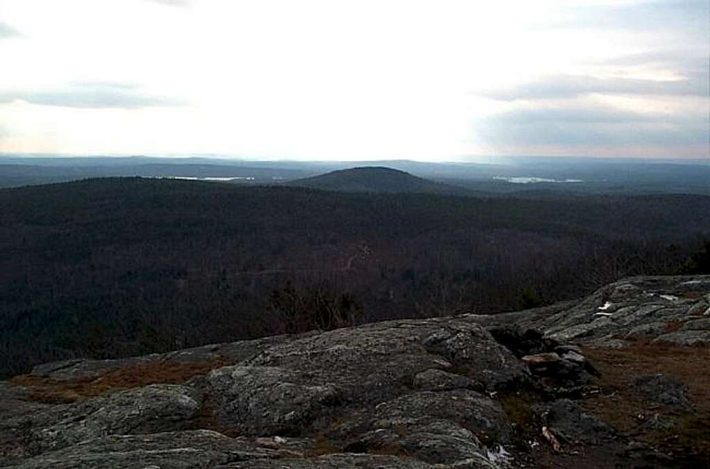 Looking south from Mt....