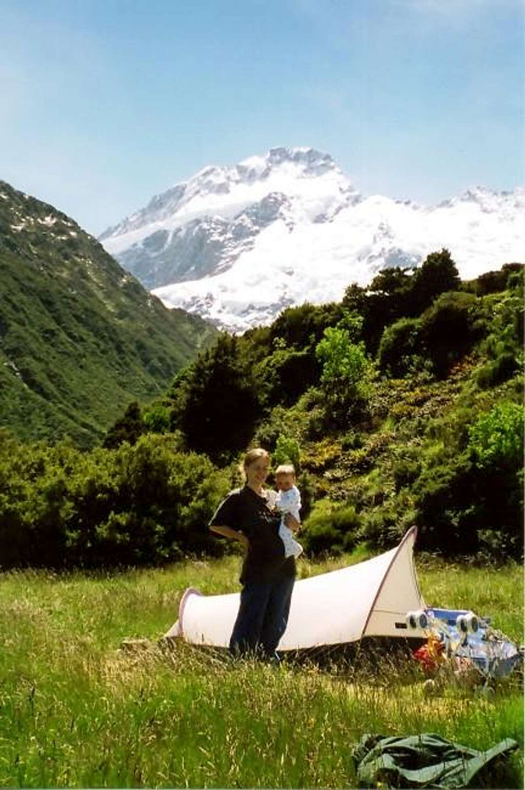 Camping at Mt. Cook National...
