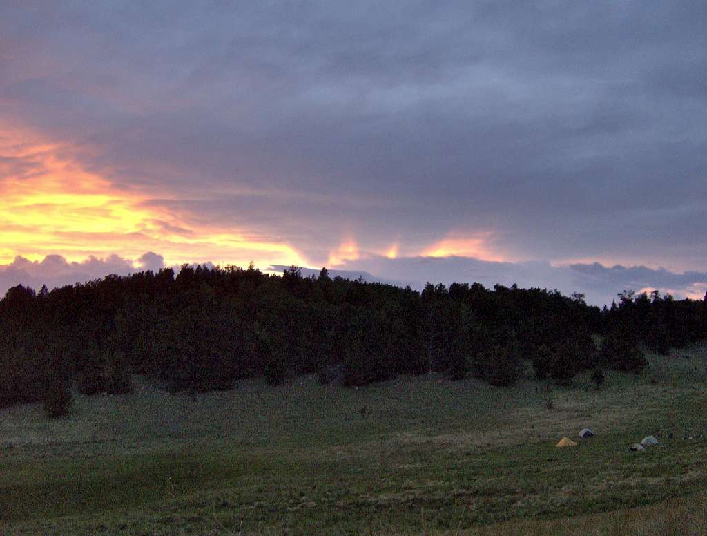Sunset, Valle Vidal, New Mexico