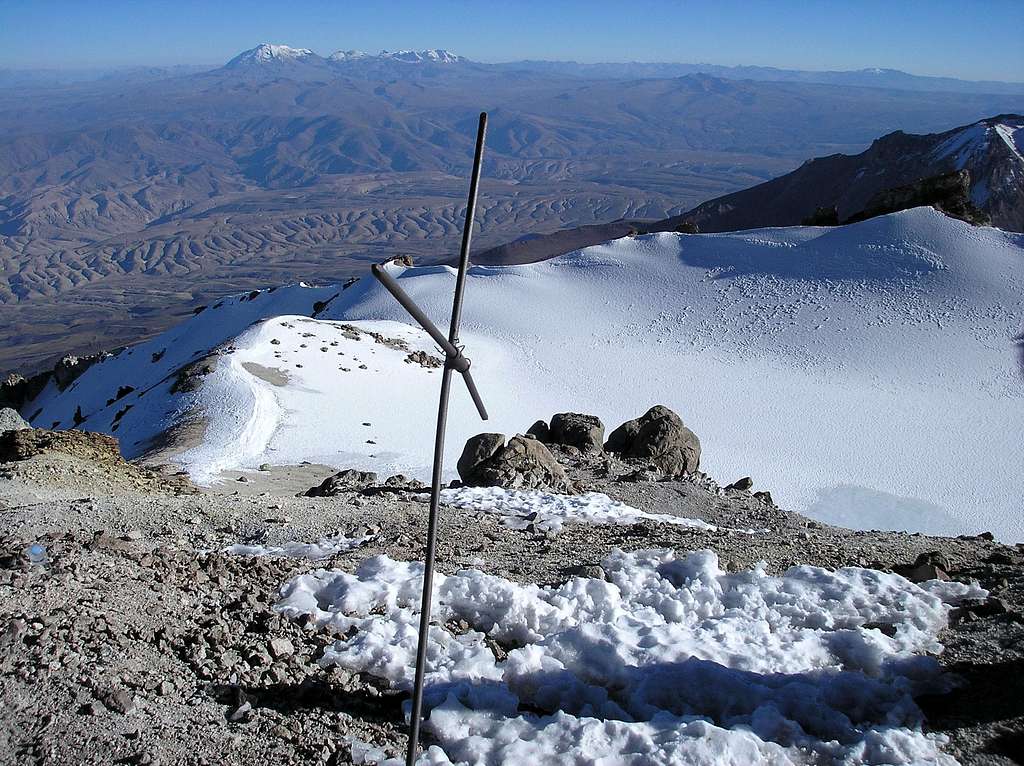 Summit of Chachani, 6075 m
