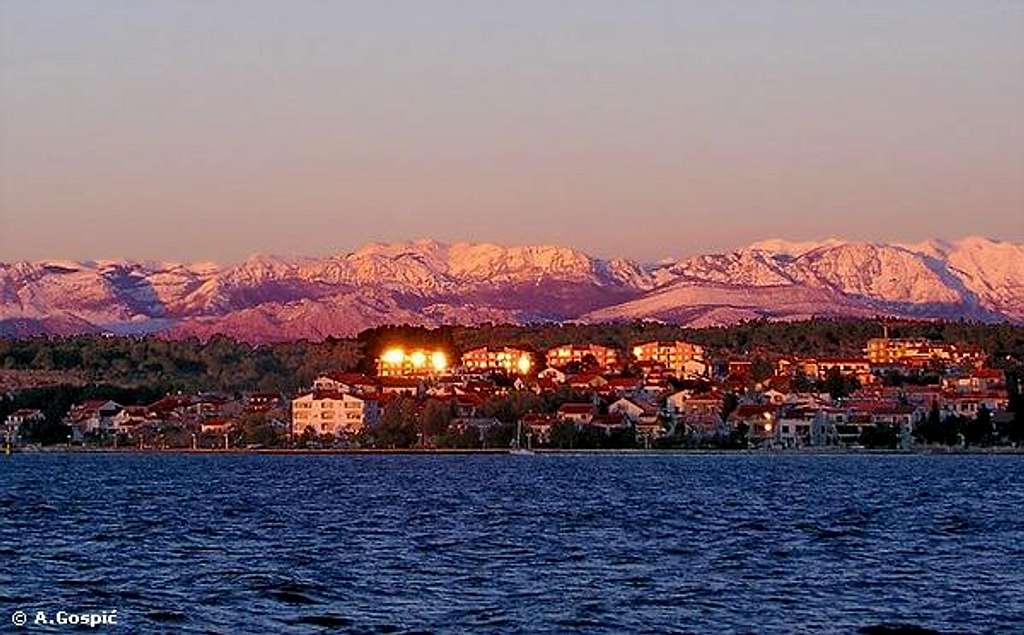 Viserujna from Zadar