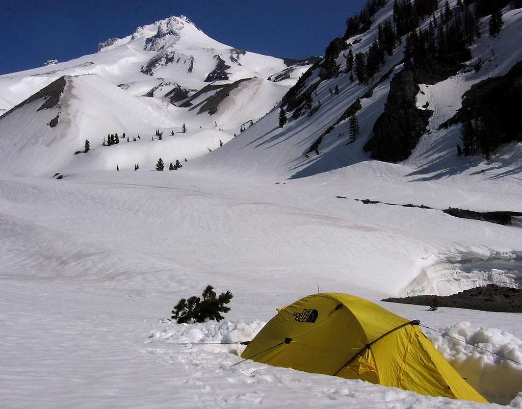Snow Camp, Mt. Hood, White River
