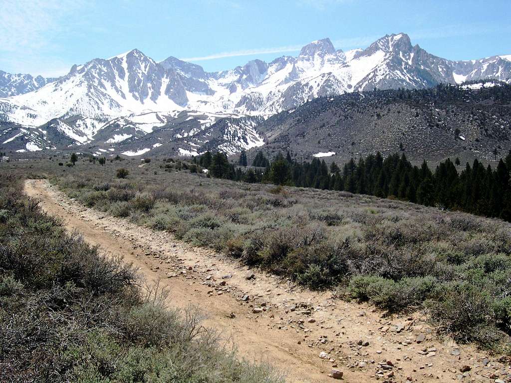 Mt. Humphreys from McGee Creek Road