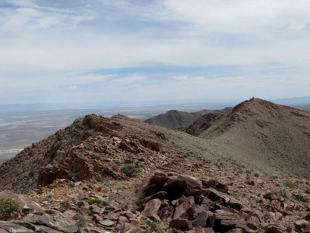 The summit area