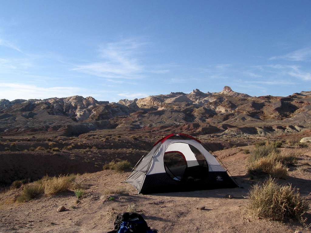 camping near the southern reef
