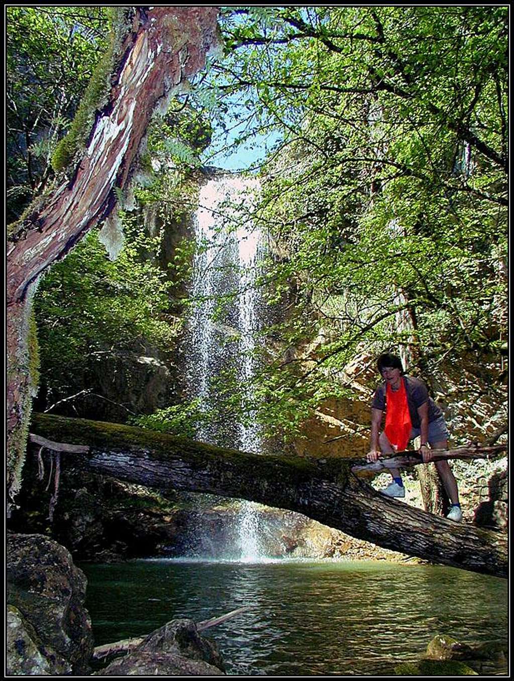 The waterfall near Sterna