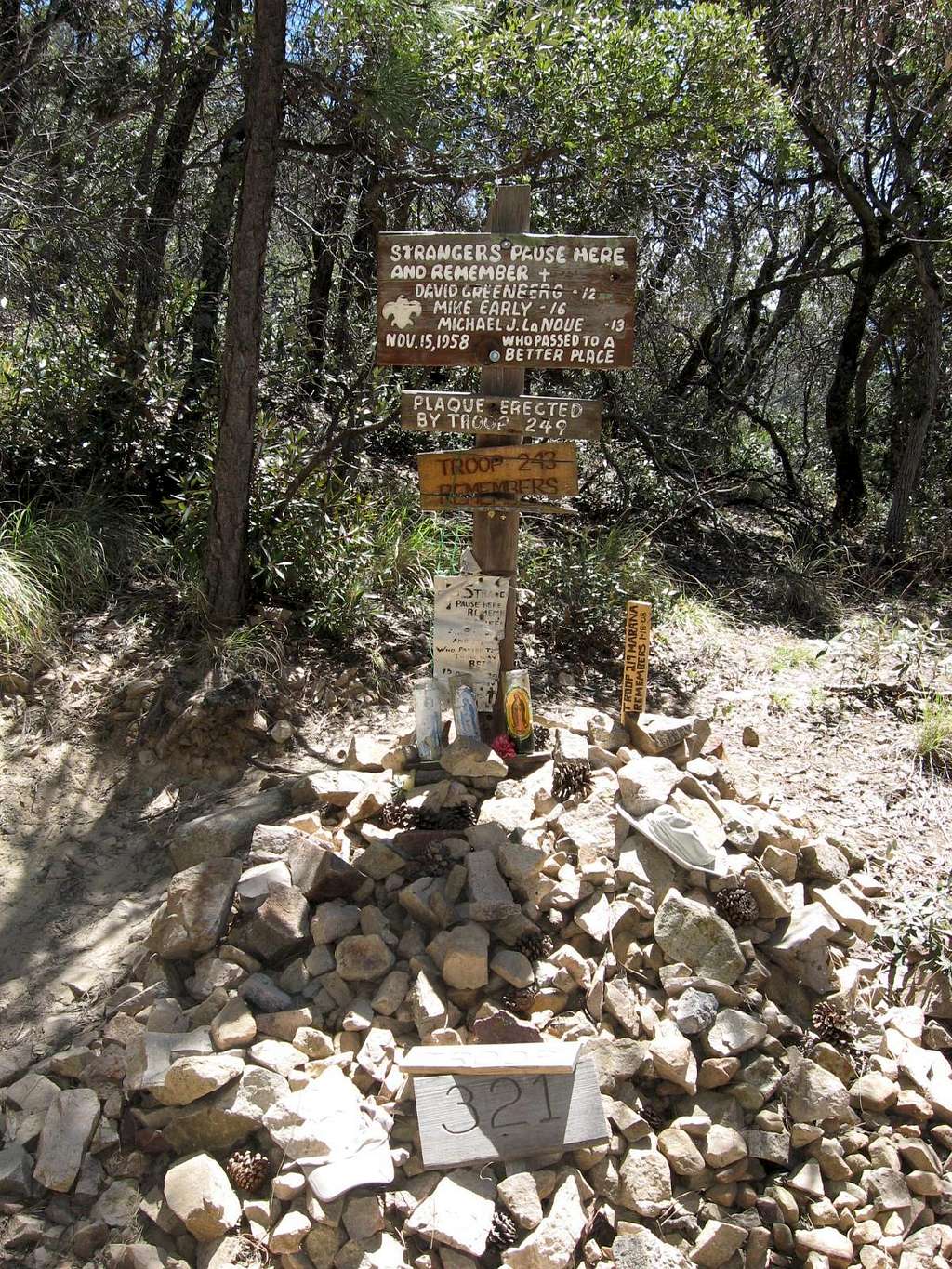 Boy Scout memorial