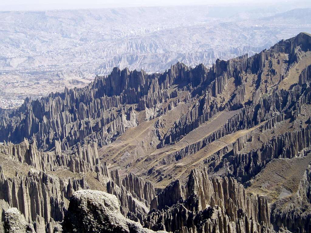 Valle de las Animas - above La Paz