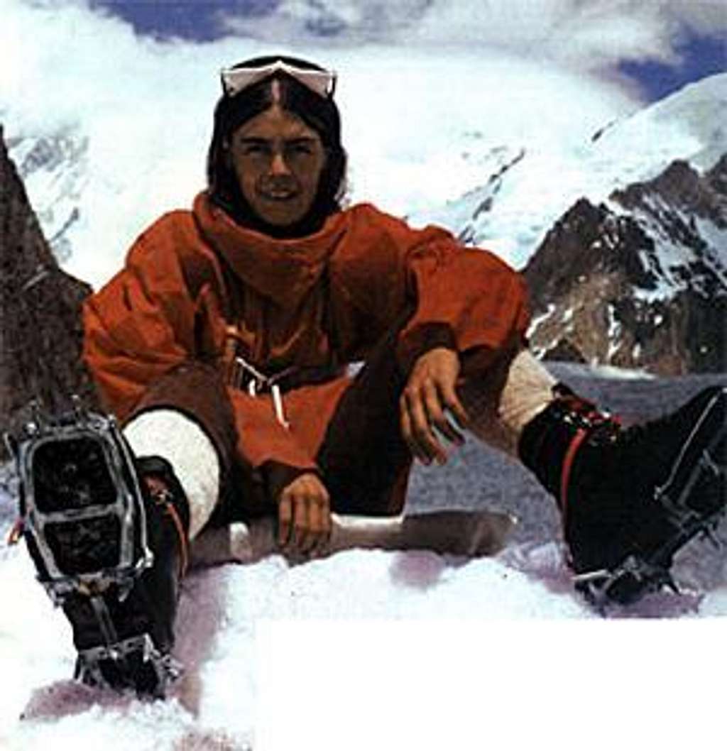 Wanda Rutkiewicz on Mount Everest 1978