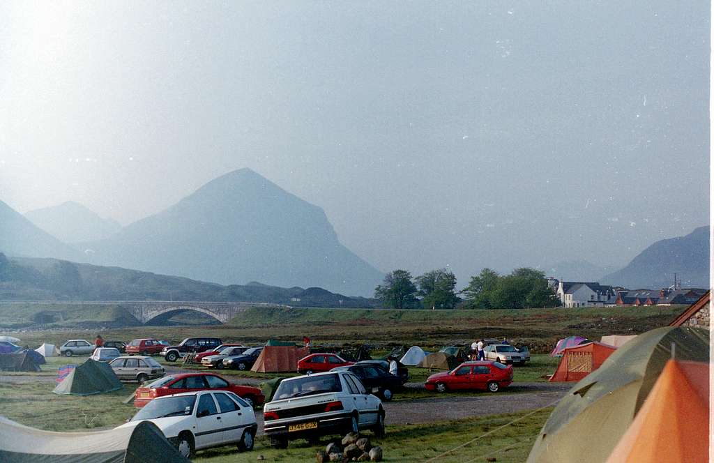 The Campsite at Sligachan - Isle of Skye