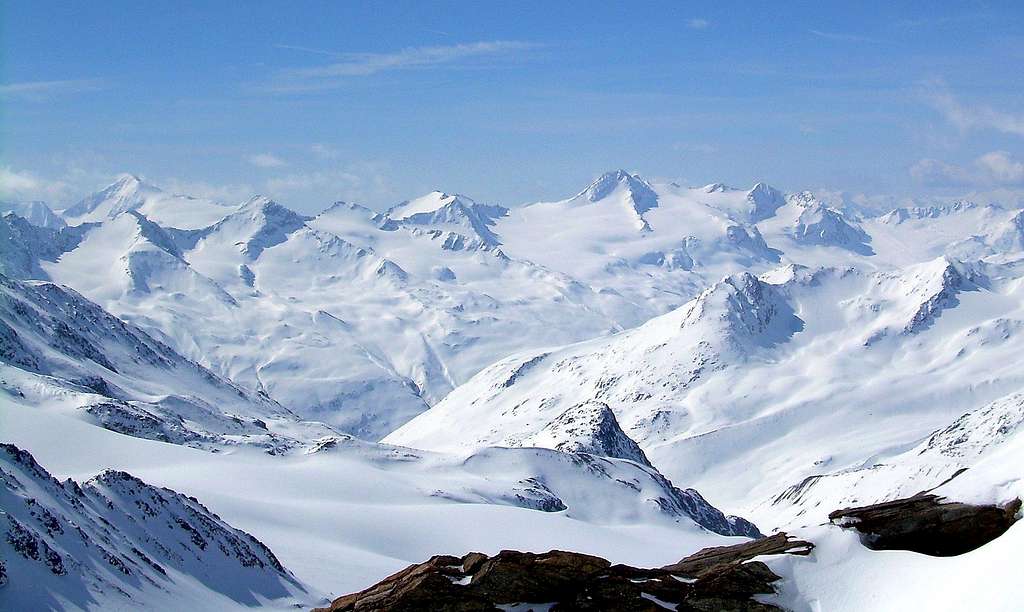 The ötztaler Alps