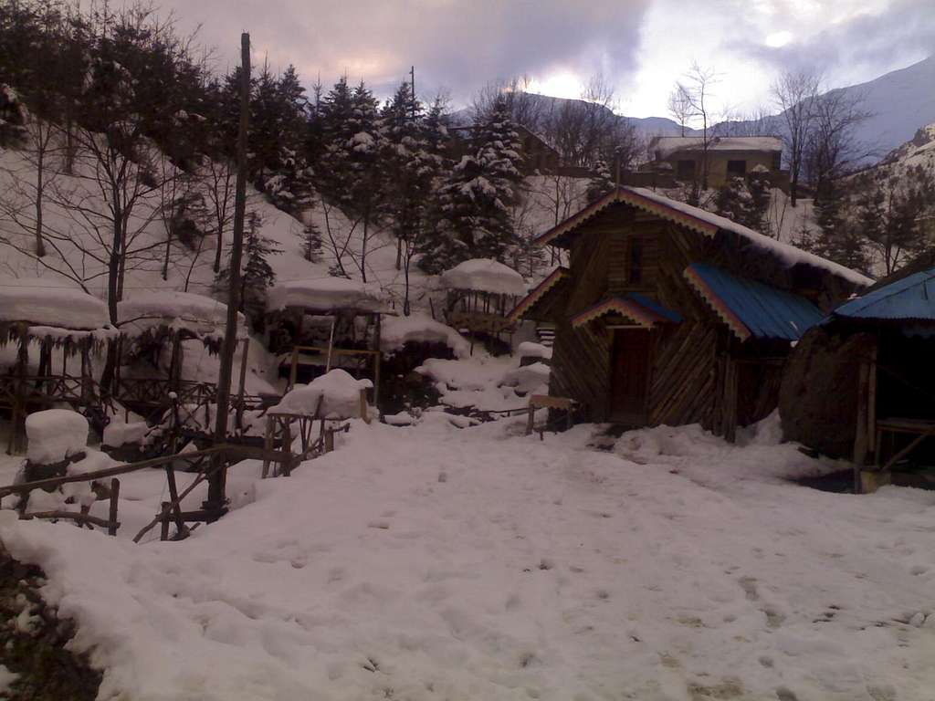 Javaherdeh in winter