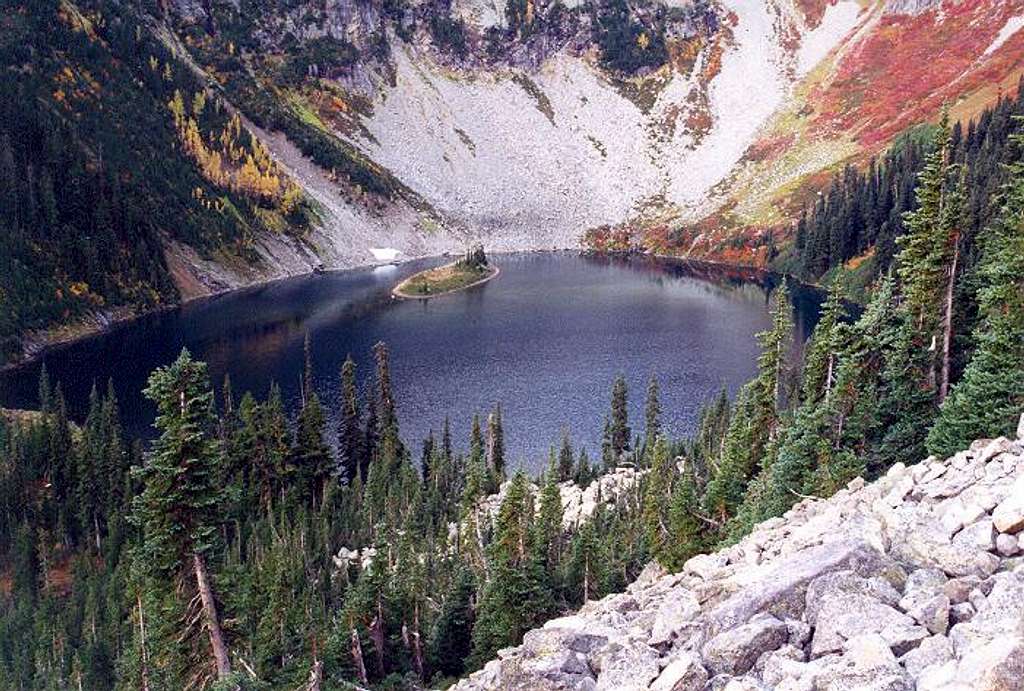 Lake Ann as seen from the...