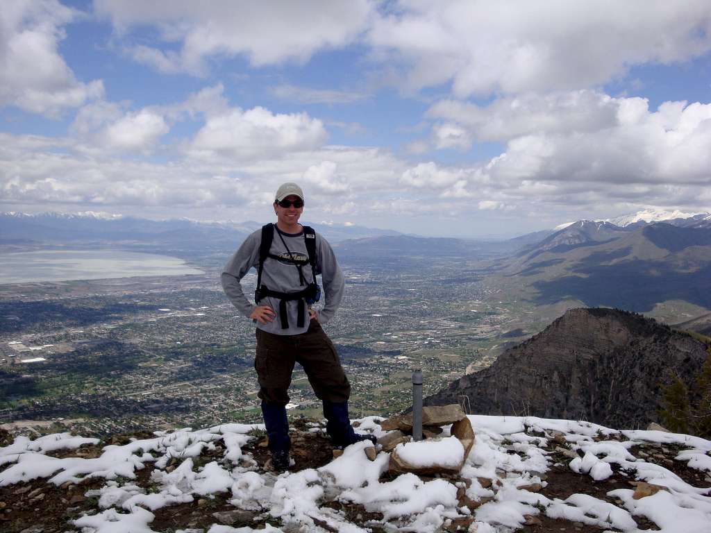 On the East Peak of Y-Mountain (Utah)