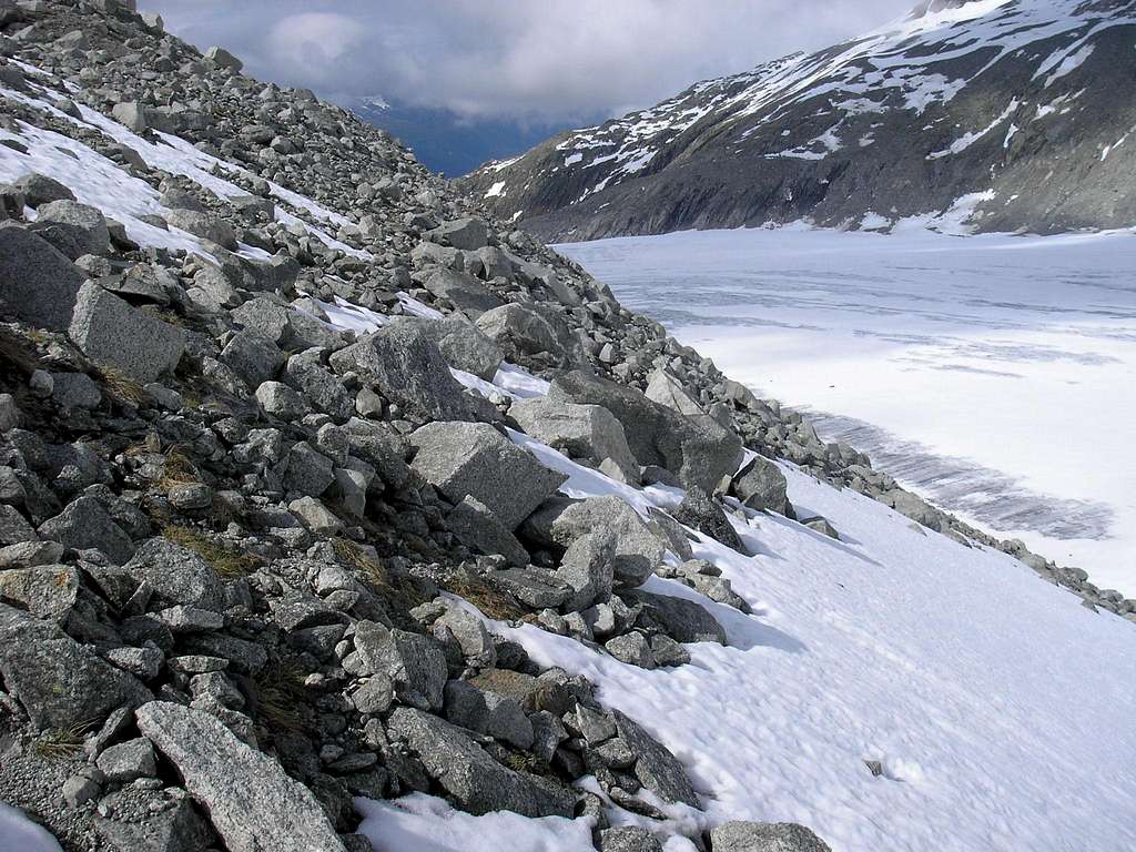 Galenstock - Rhone Glacier