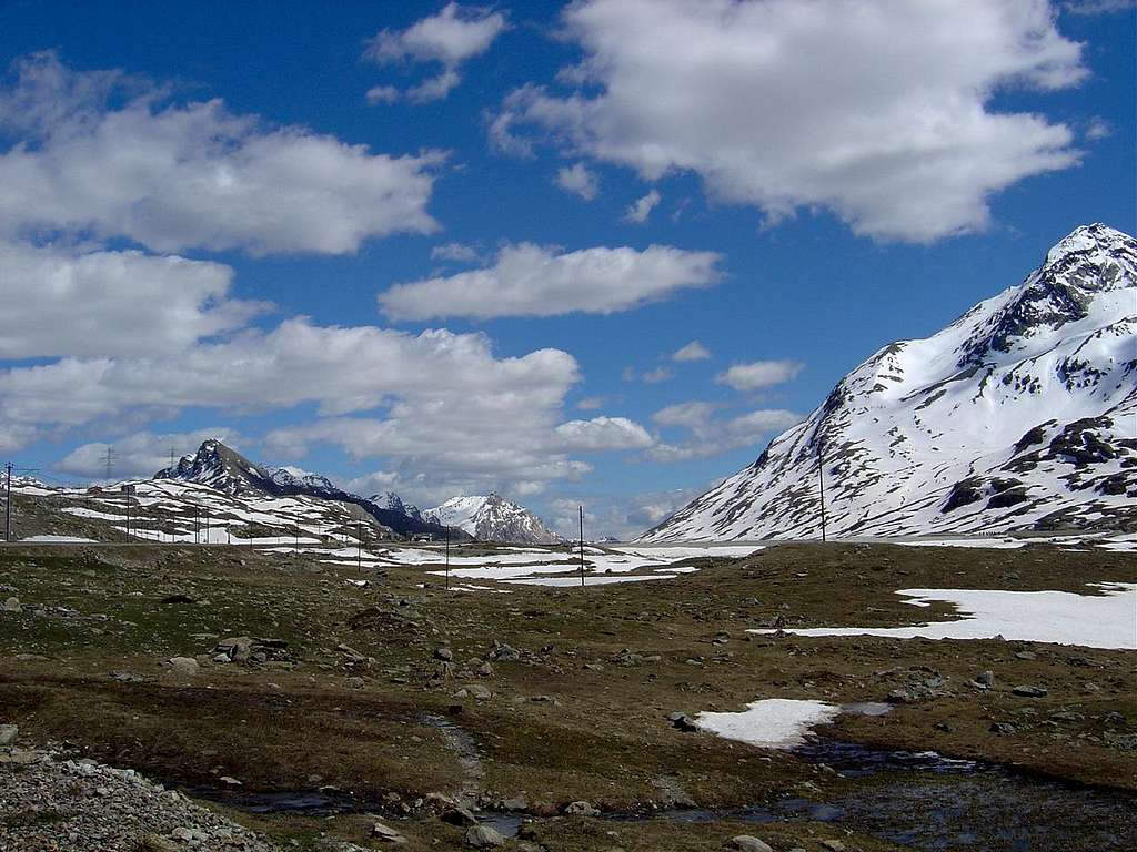 Bernina mountain pass