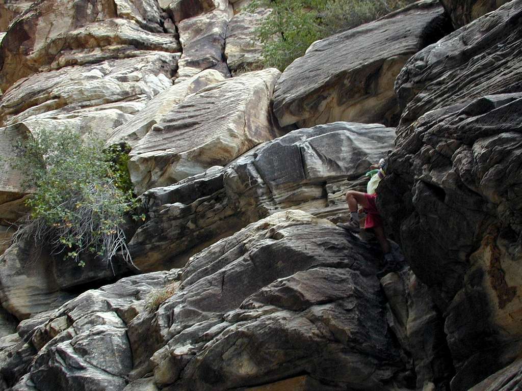 Fine climbing rock