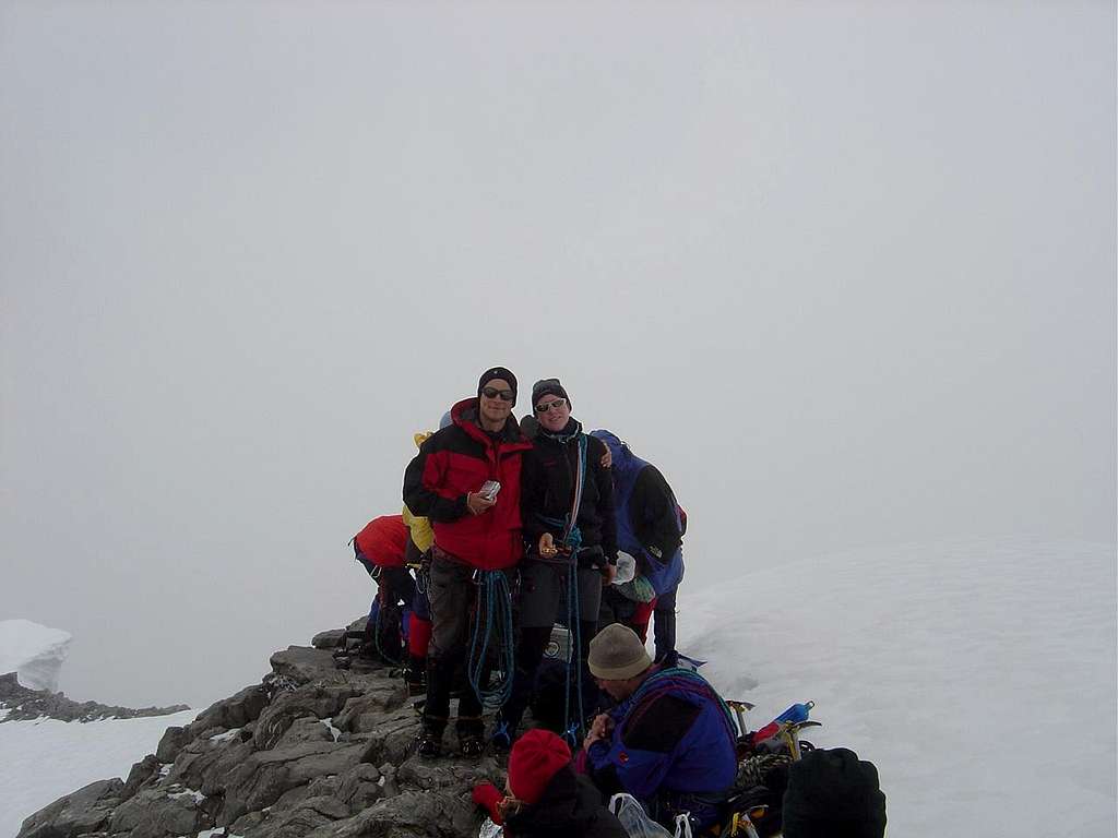 Summit of Vrenelisgärtli 2903m - Glärnisch