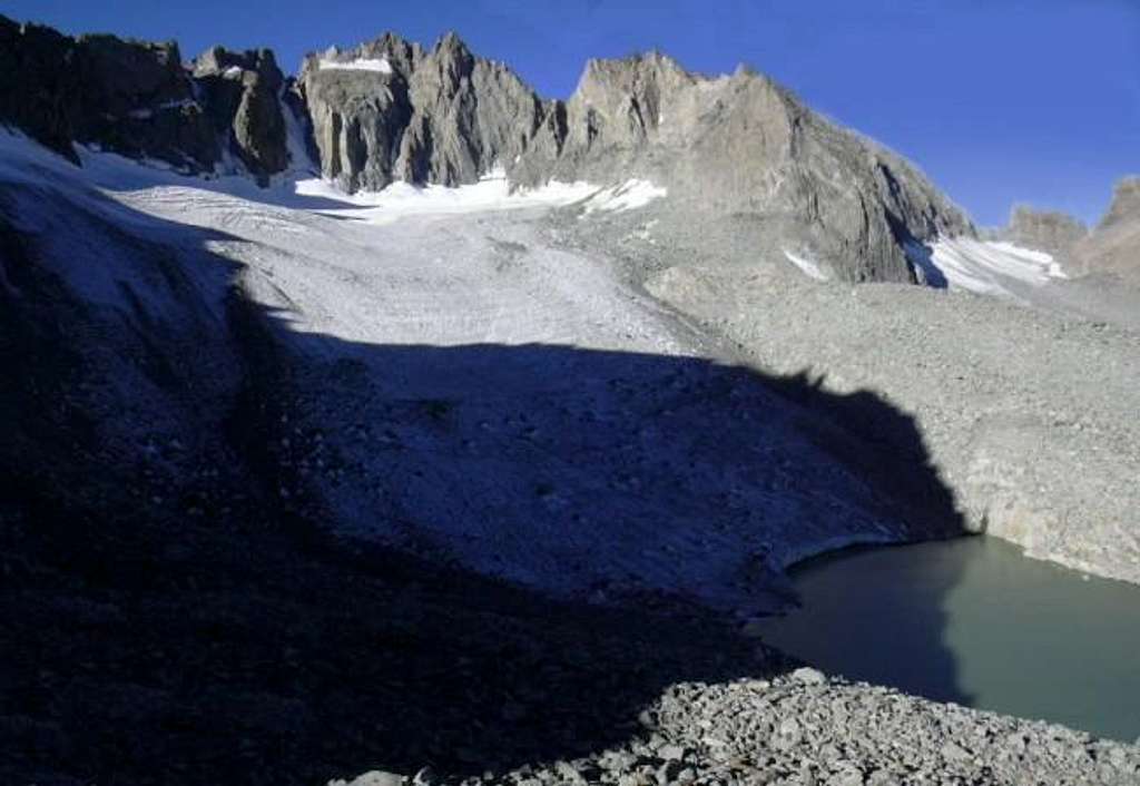 The Palisade Glacier