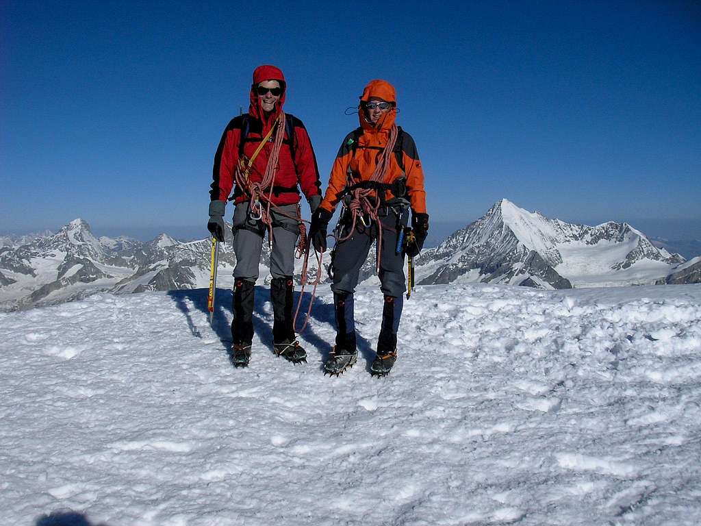 Summit of Alphubel 4206m