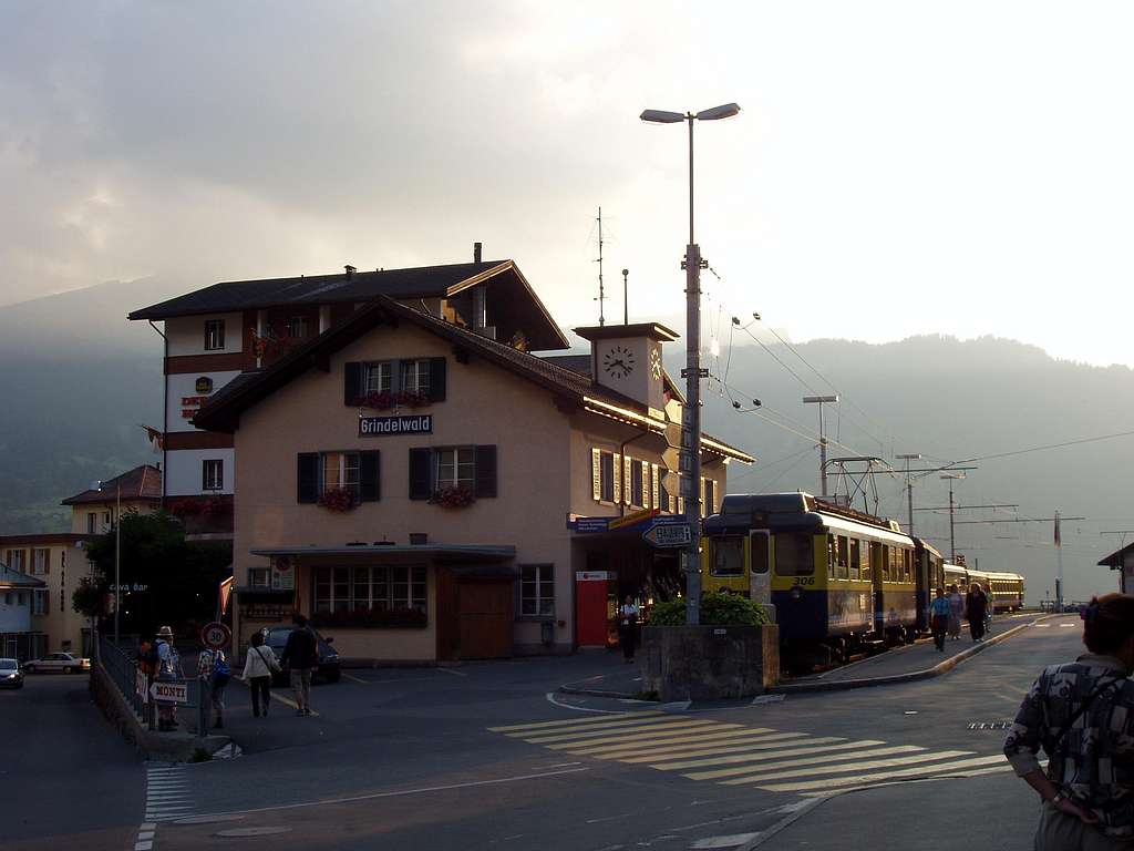 Grindelwald main railway station