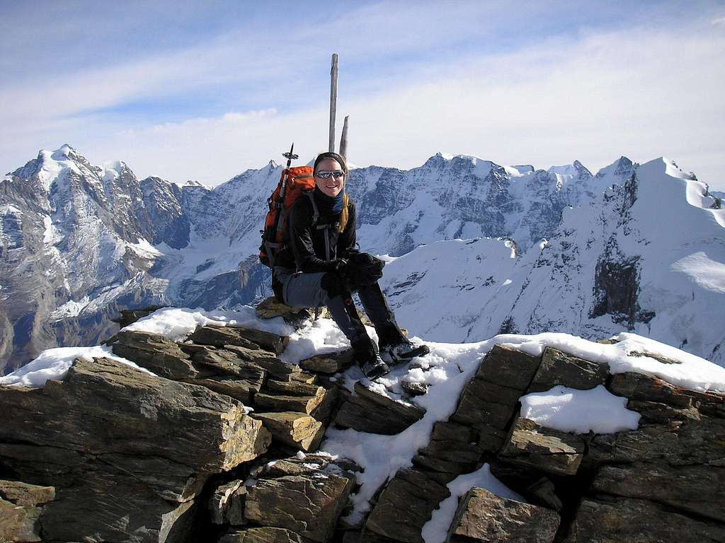 Summit of Bütlasse 3193m