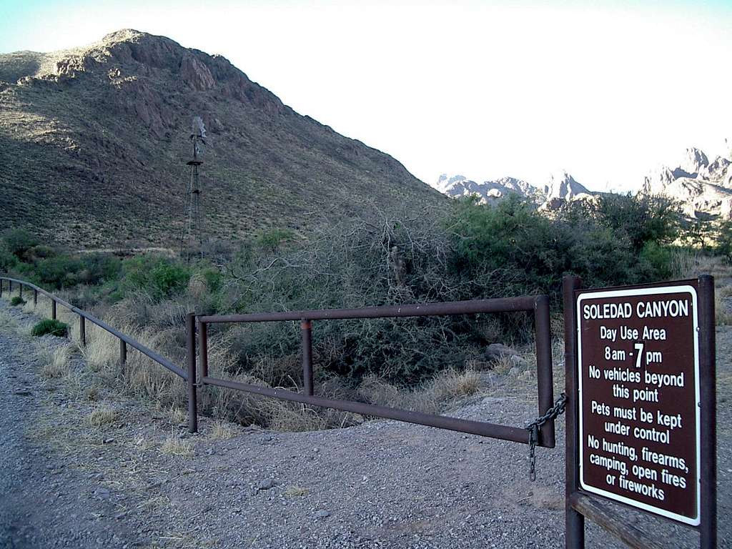 Bar Canyon Trailhead
