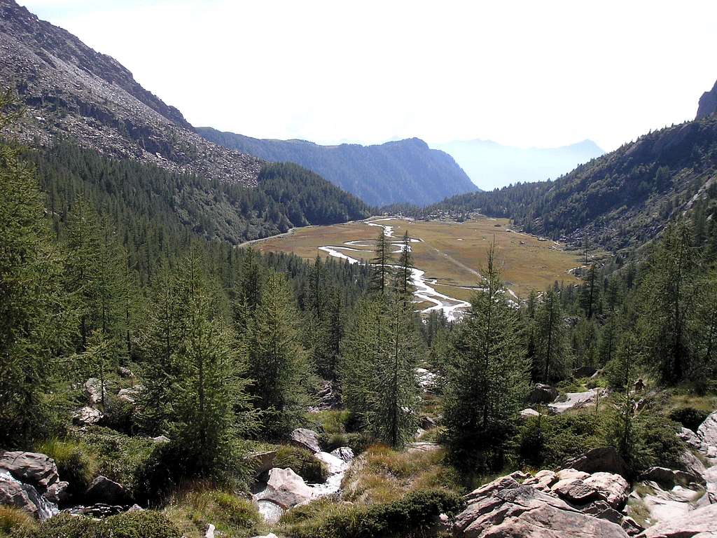 Landscape by Monte Disgrazia 3678m