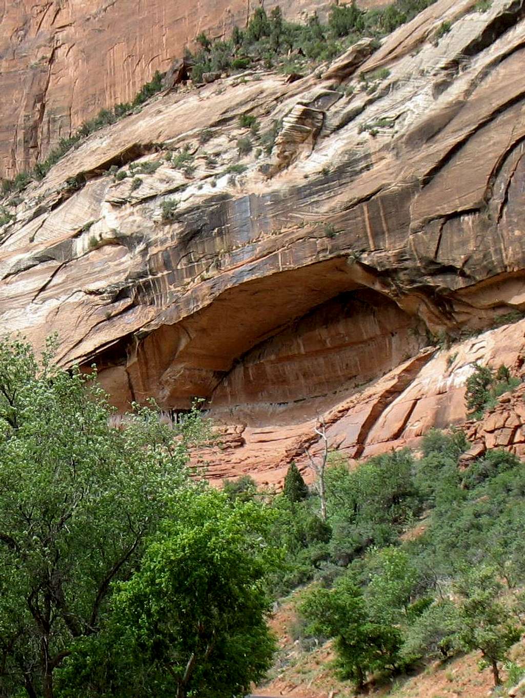 Arch north of Weeping Rock