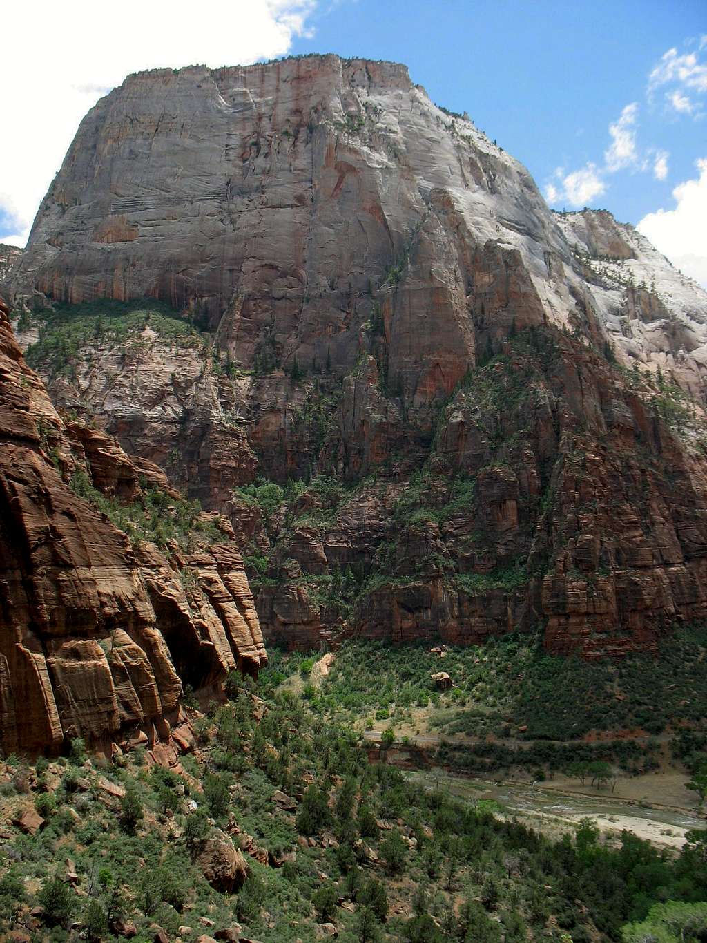 Great White Throne from Angels Landing trail