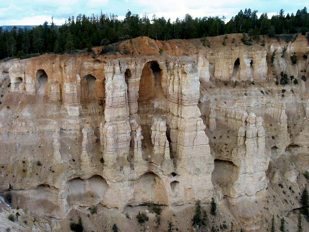 Bryce Point rock formations