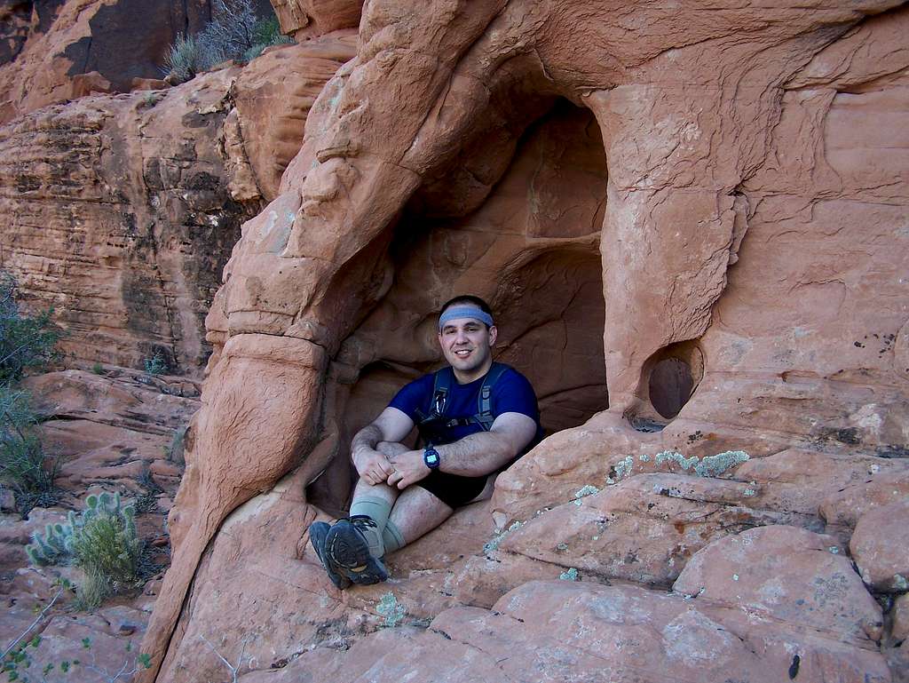 Relaxing in a Cave