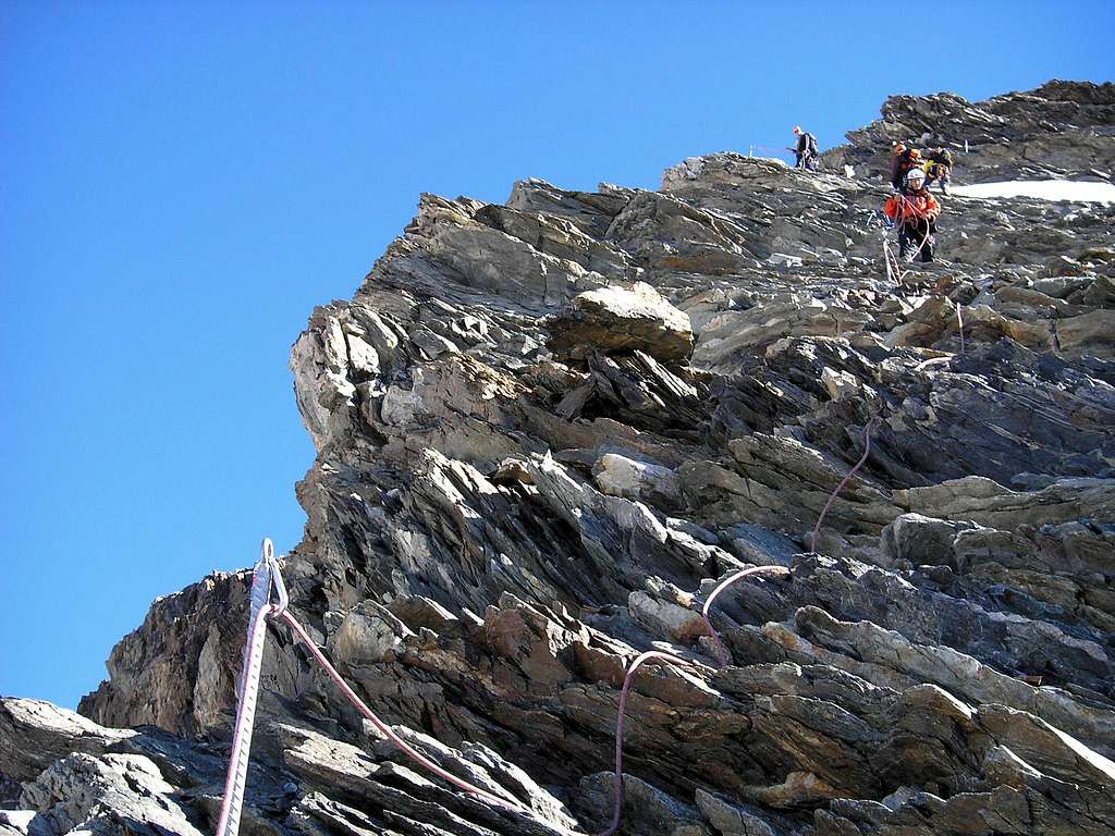 En route to Aletschhorn 4195m