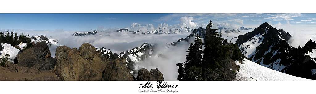 Mt. Ellinor Panoramic