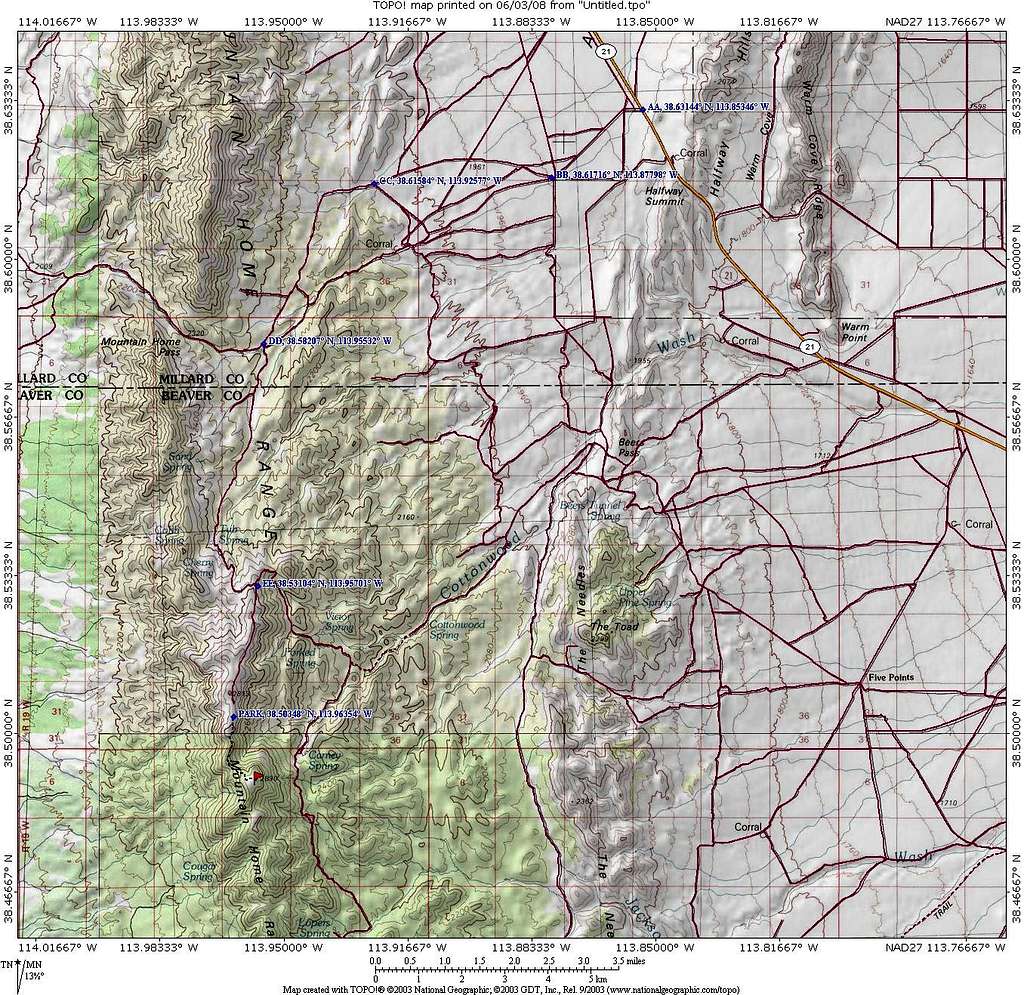 Area map