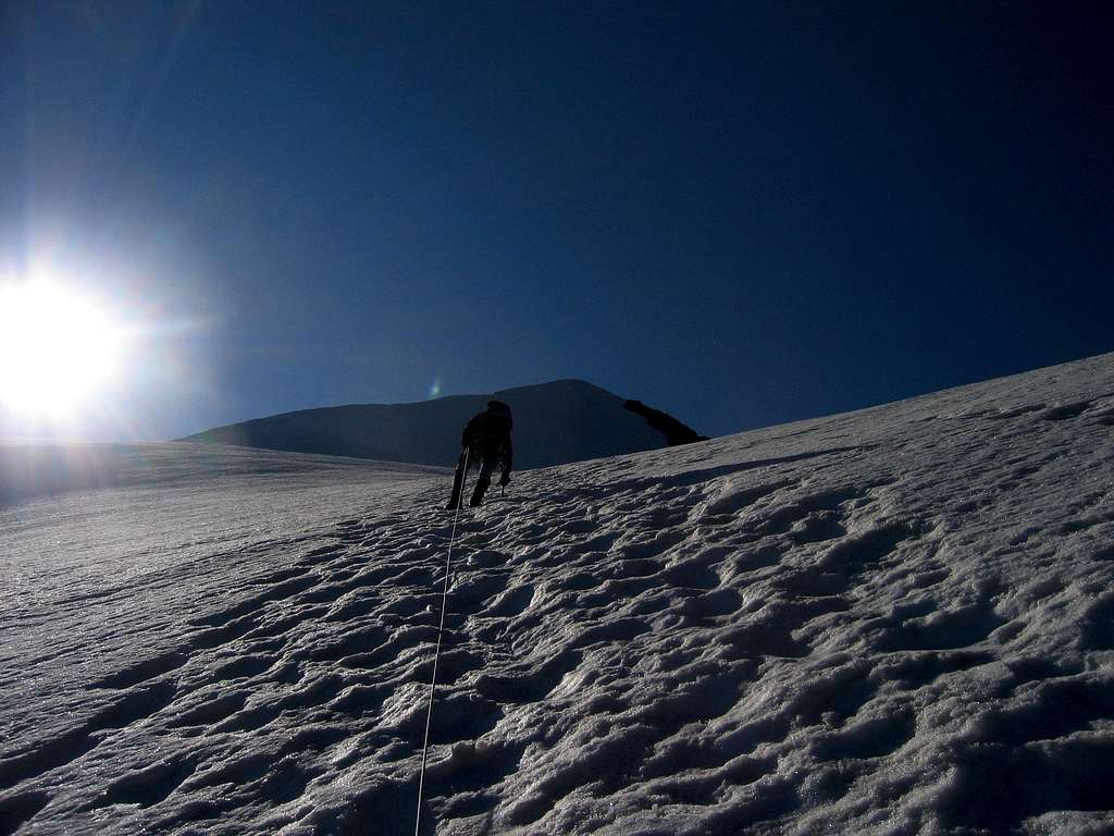 Ascent to Doldenhorn 3643m