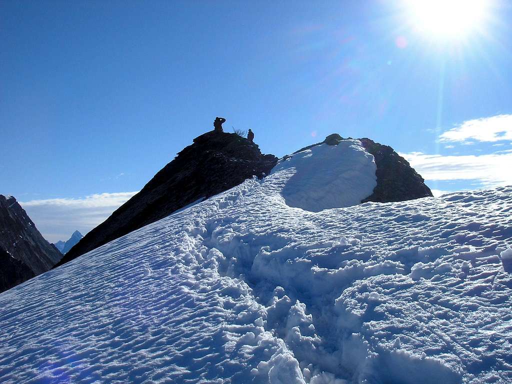 Summit of Fründenhorn 3369m