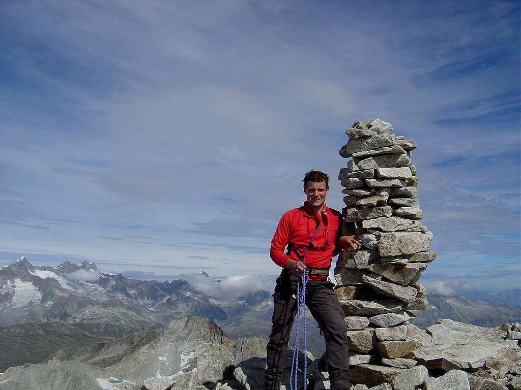 Summit of Pizzo Rotondo 3192m