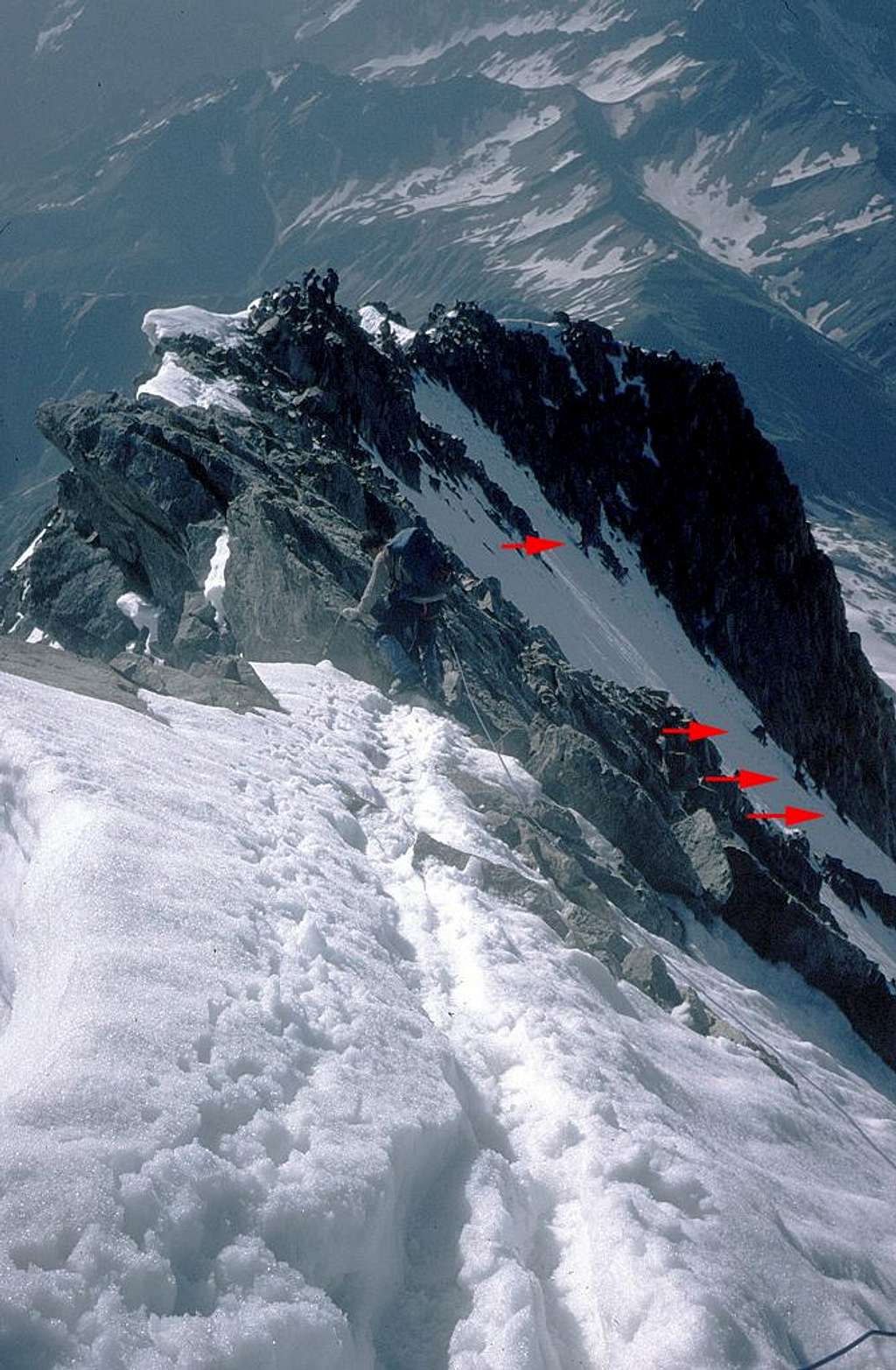 Mont Dolent - the summit...