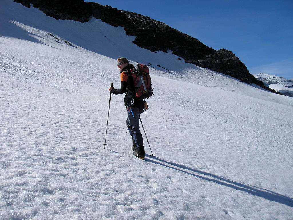Ascent to Bortelhorn 3194m