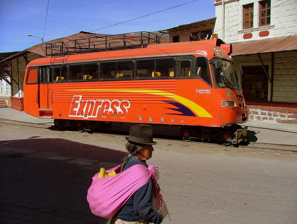 Alausi. Camino del Inca departure point.