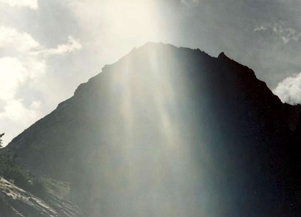 Dromedary Peak silhouette...
