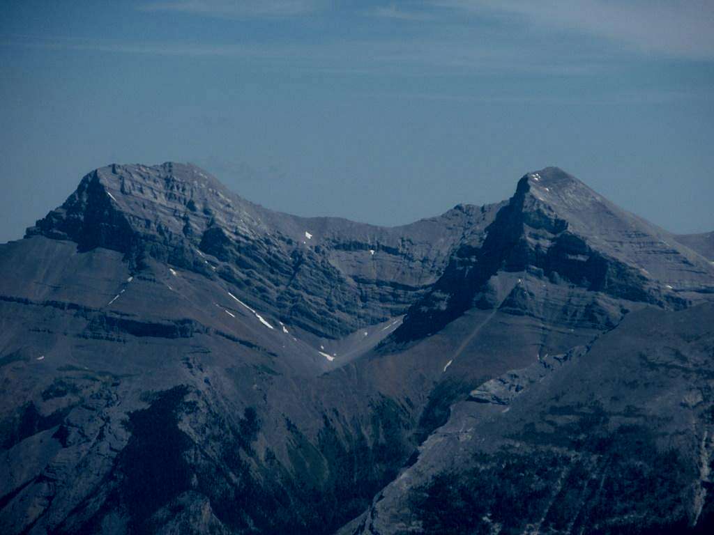 Mount Lougheed - peaks 1 and 2